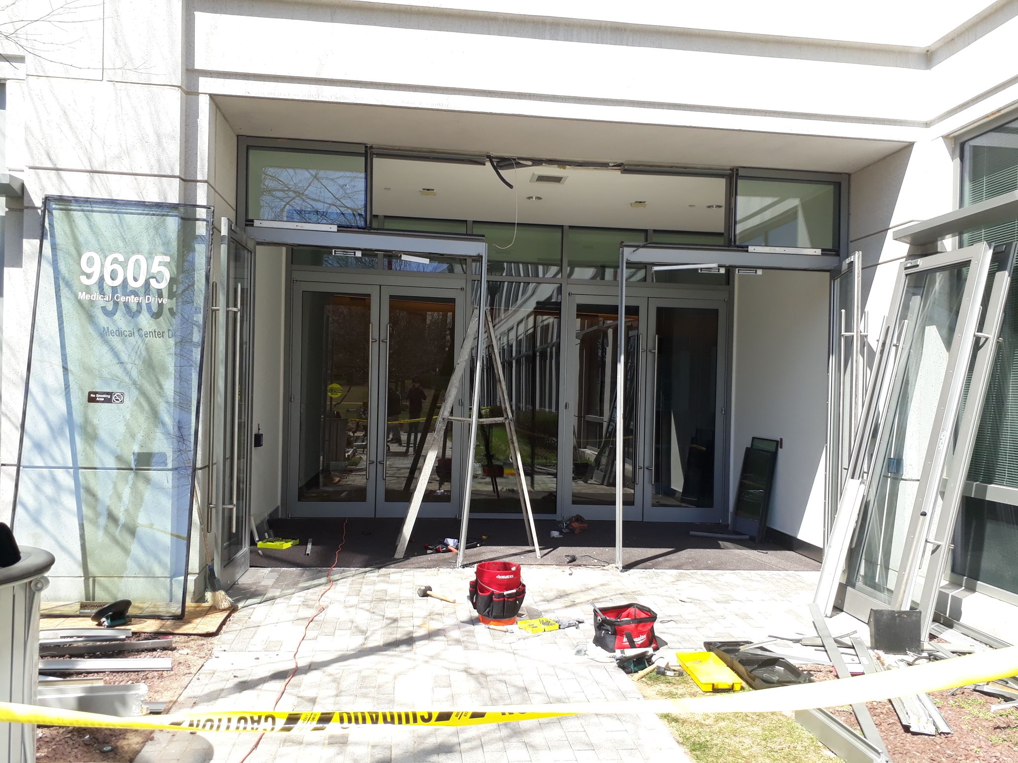 Replacement Aluminum Storefront Doors